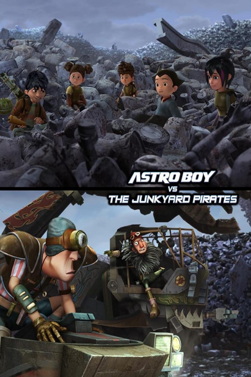 Постер Astro Boy vs The Junkyard Pirates